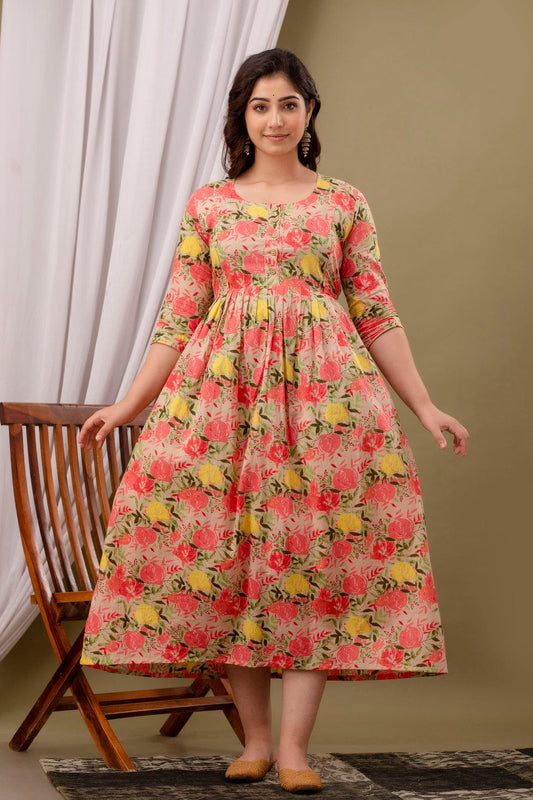 Rayon Maternity & Feeding Kurti for Women