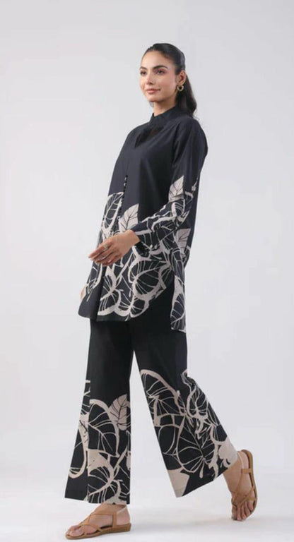 Pure Cotton 60x60 Printed Co-ord Set with Pocket – 2-Piece Stylish Daily Wear Set