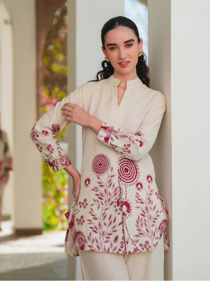 Pure Cotton Flex Co-ord Set for Women – 2-Piece Comfortable Daily Wear Set