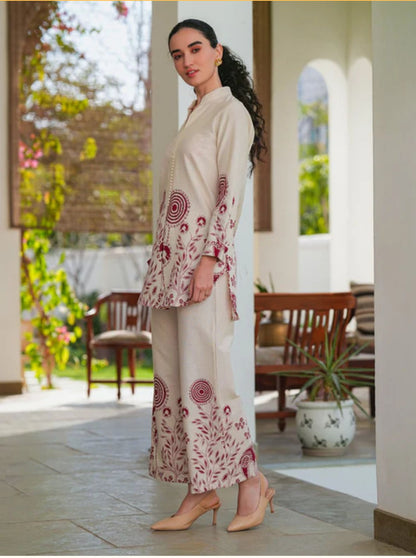 Pure Cotton Flex Co-ord Set for Women – 2-Piece Comfortable Daily Wear Set