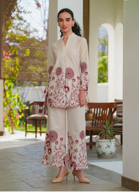 Pure Cotton Flex Co-ord Set for Women – 2-Piece Comfortable Daily Wear Set