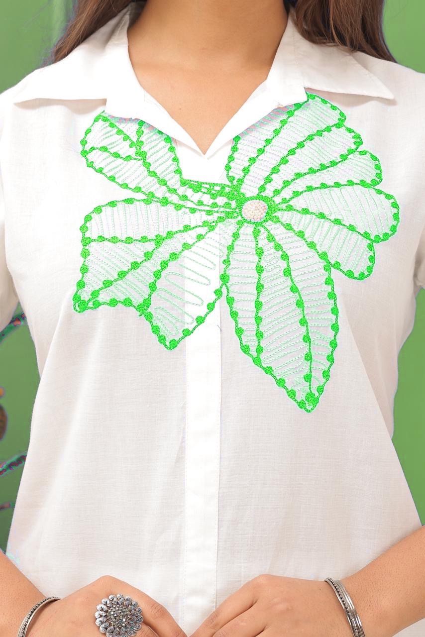 Pure Cotton Cambric Best Quality Fabric Kurta And Pant Set